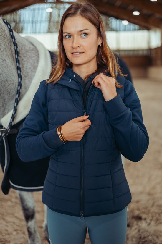Antarès women's sleeveless quilted jacket